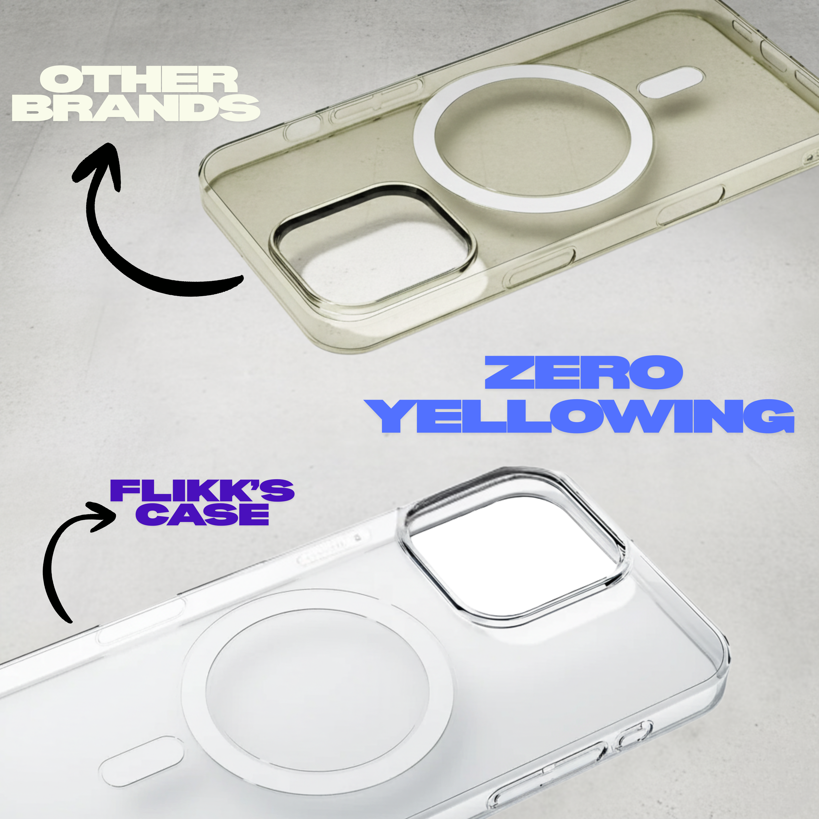iPhone 16 Pro Max | Crystal Clear Non-Yellowing Case with MagSafe Compatibility
