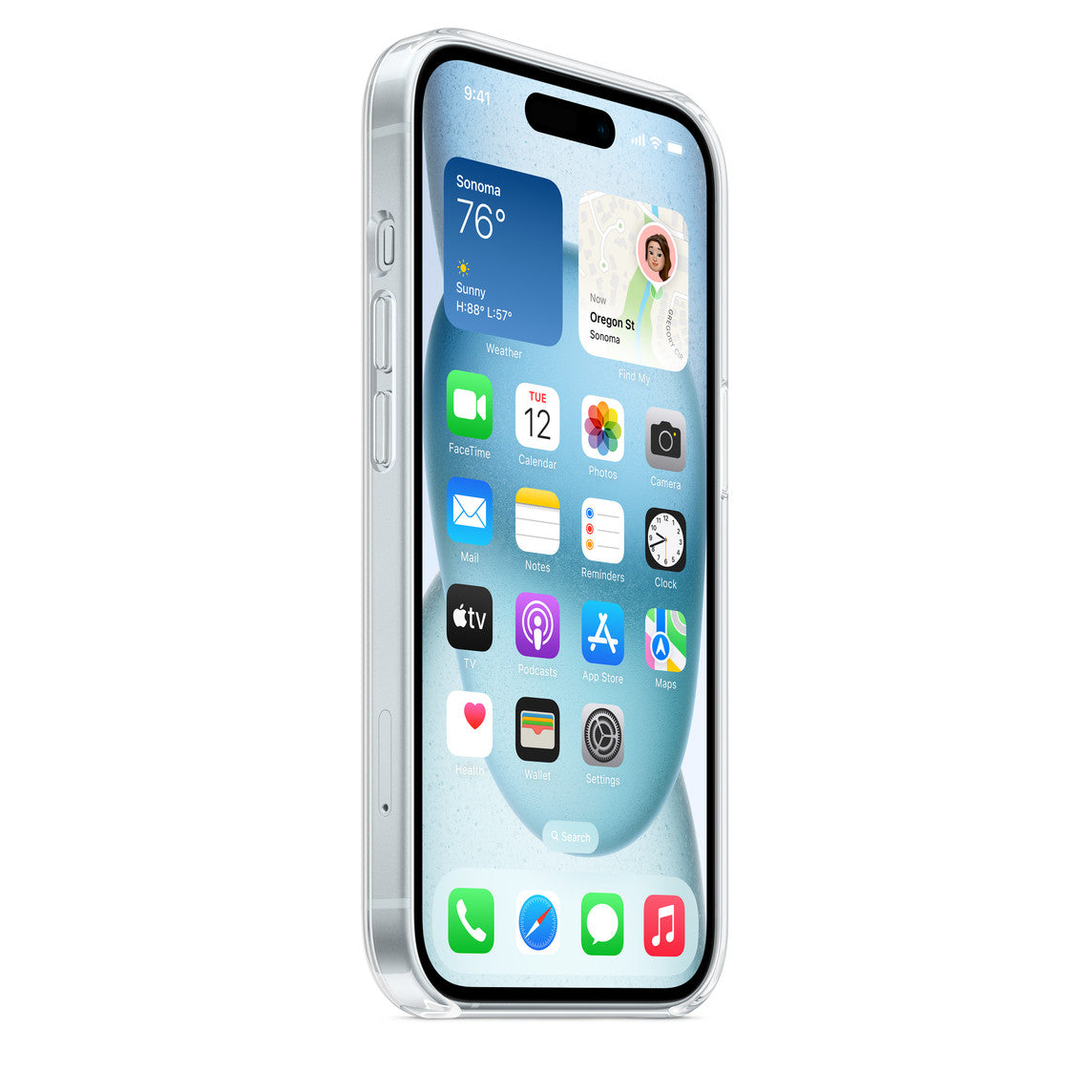 iPhone 15 | Crystal Clear Non-Yellowing Case with MagSafe Compatibility