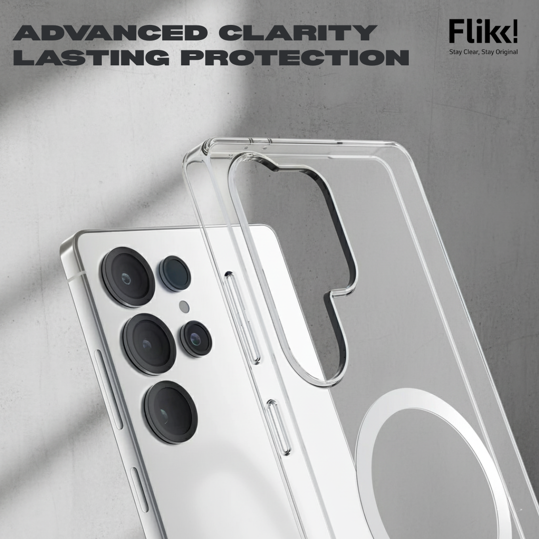 Samsung S24 Ultra | Crystal Clear Non-Yellowing Case with MagSafe Compatibility