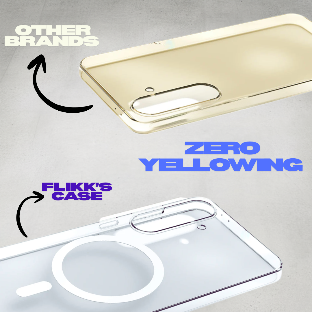 Samsung S25 | Crystal Clear Non-Yellowing Case with MagSafe Compatibility