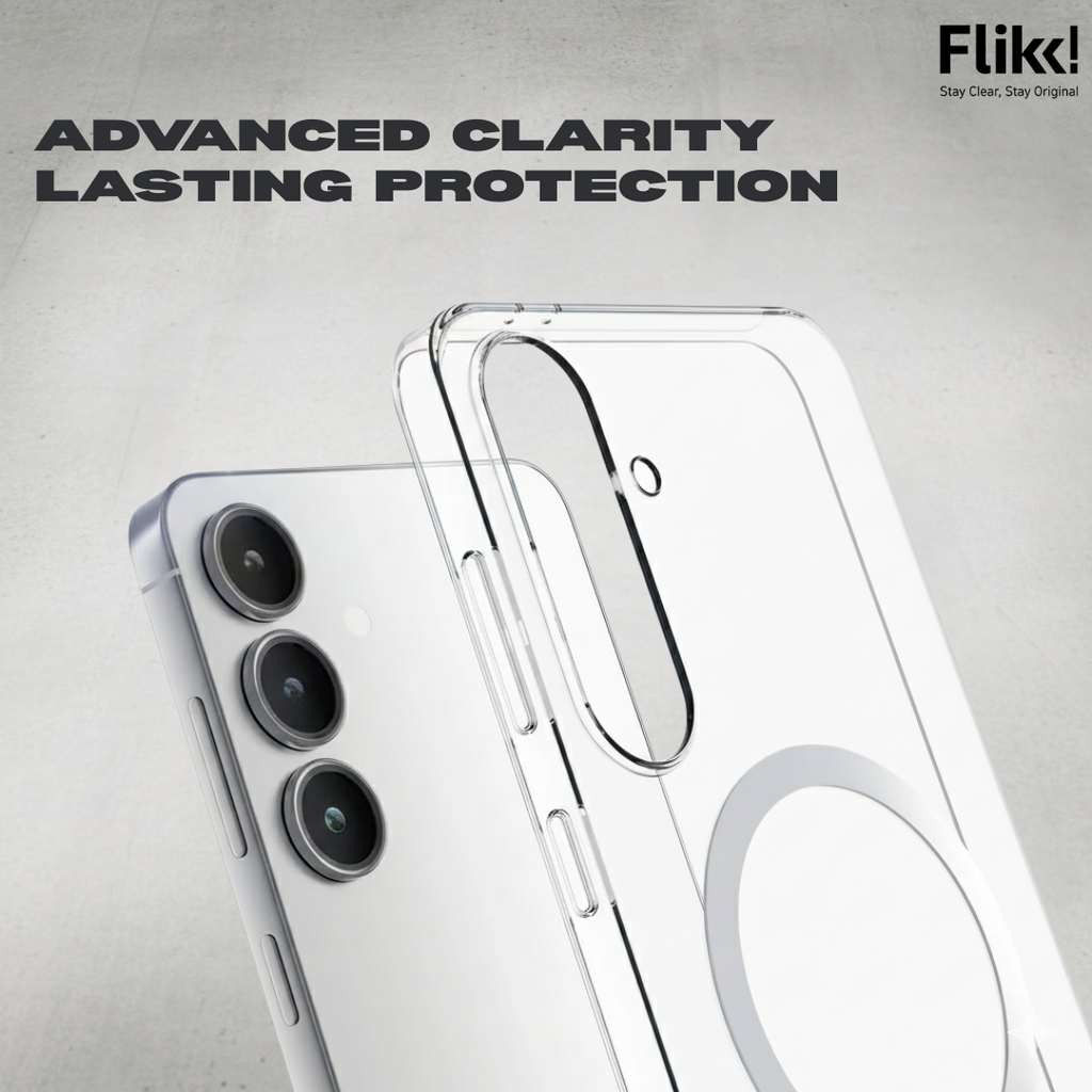 Samsung S25 | Crystal Clear Non-Yellowing Case with MagSafe Compatibility