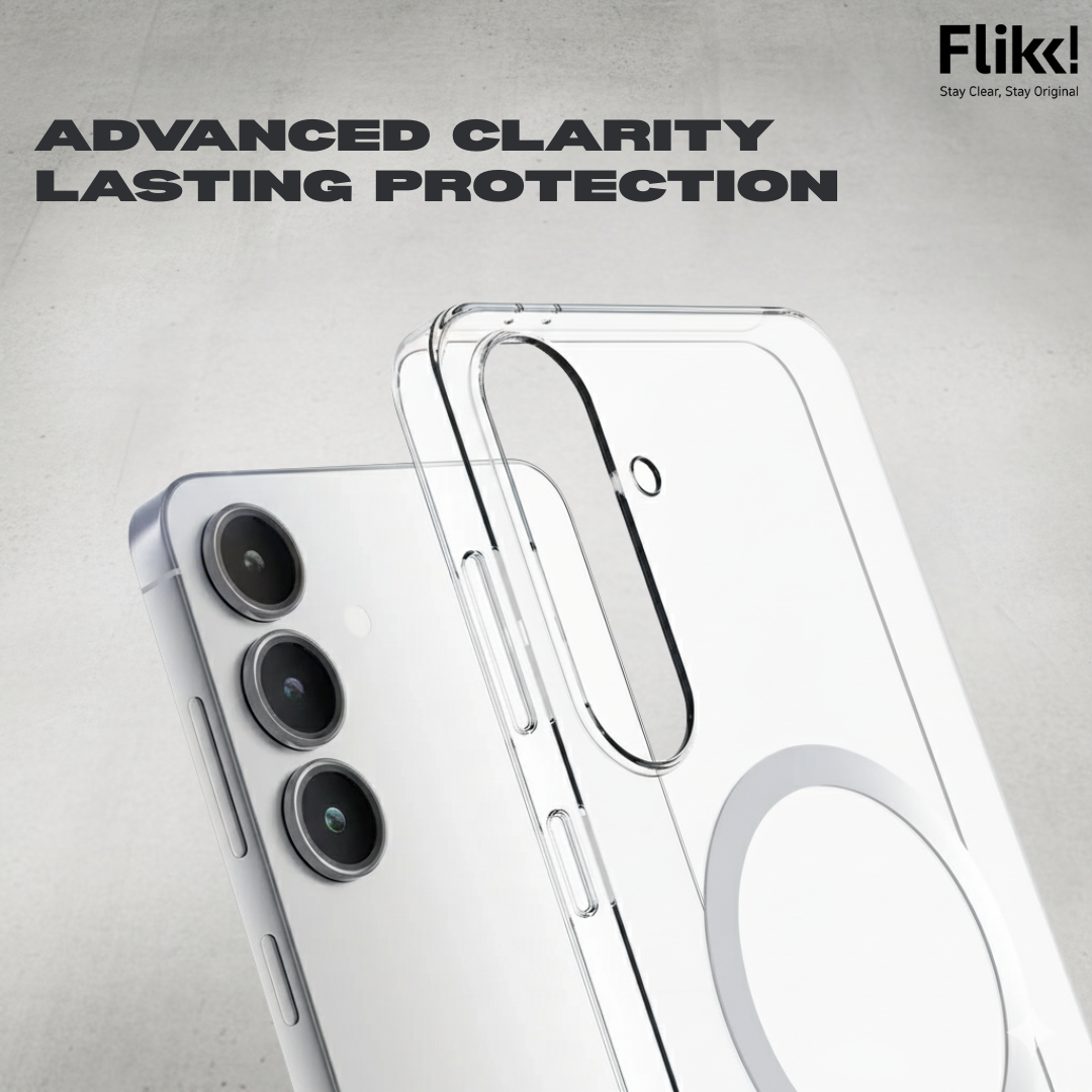 Samsung S25 | Crystal Clear Non-Yellowing Case with MagSafe Compatibility